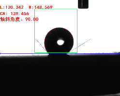 接觸角測(cè)量?jī)x實(shí)驗(yàn)記錄