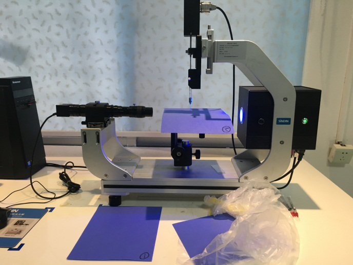 接觸角測(cè)量?jī)x測(cè)試過(guò)程